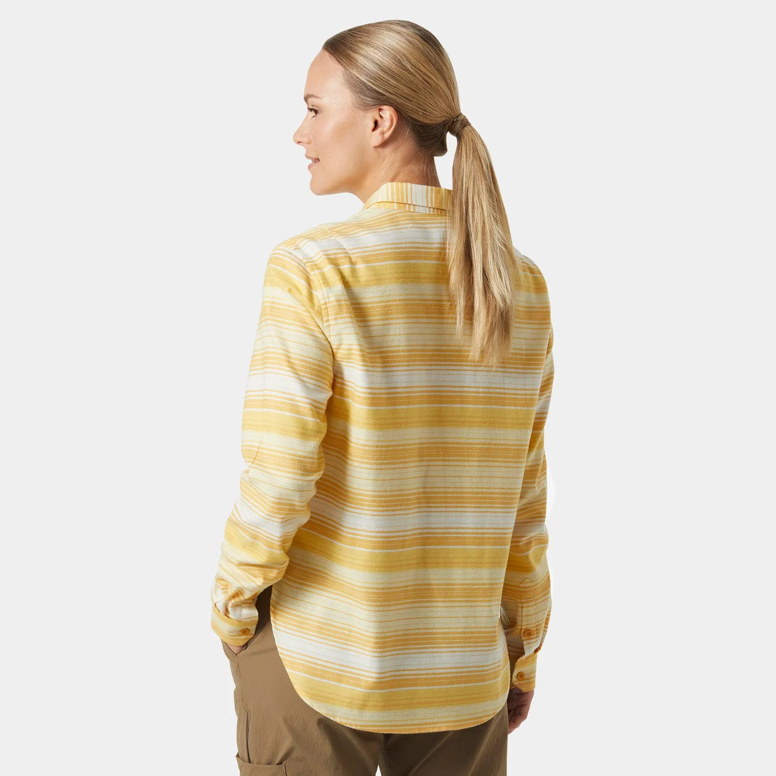 Women's Lokka Organic Flannel Long Sleeve Shirt