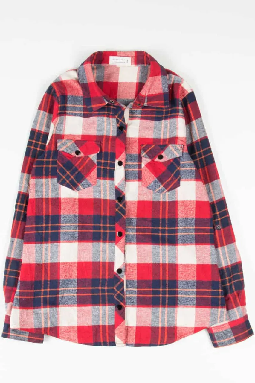 Women's Red & Navy Flannel 3157