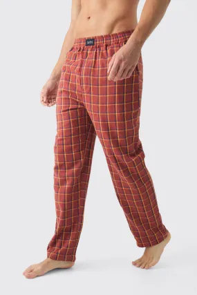 Woven Check Lounge Bottoms